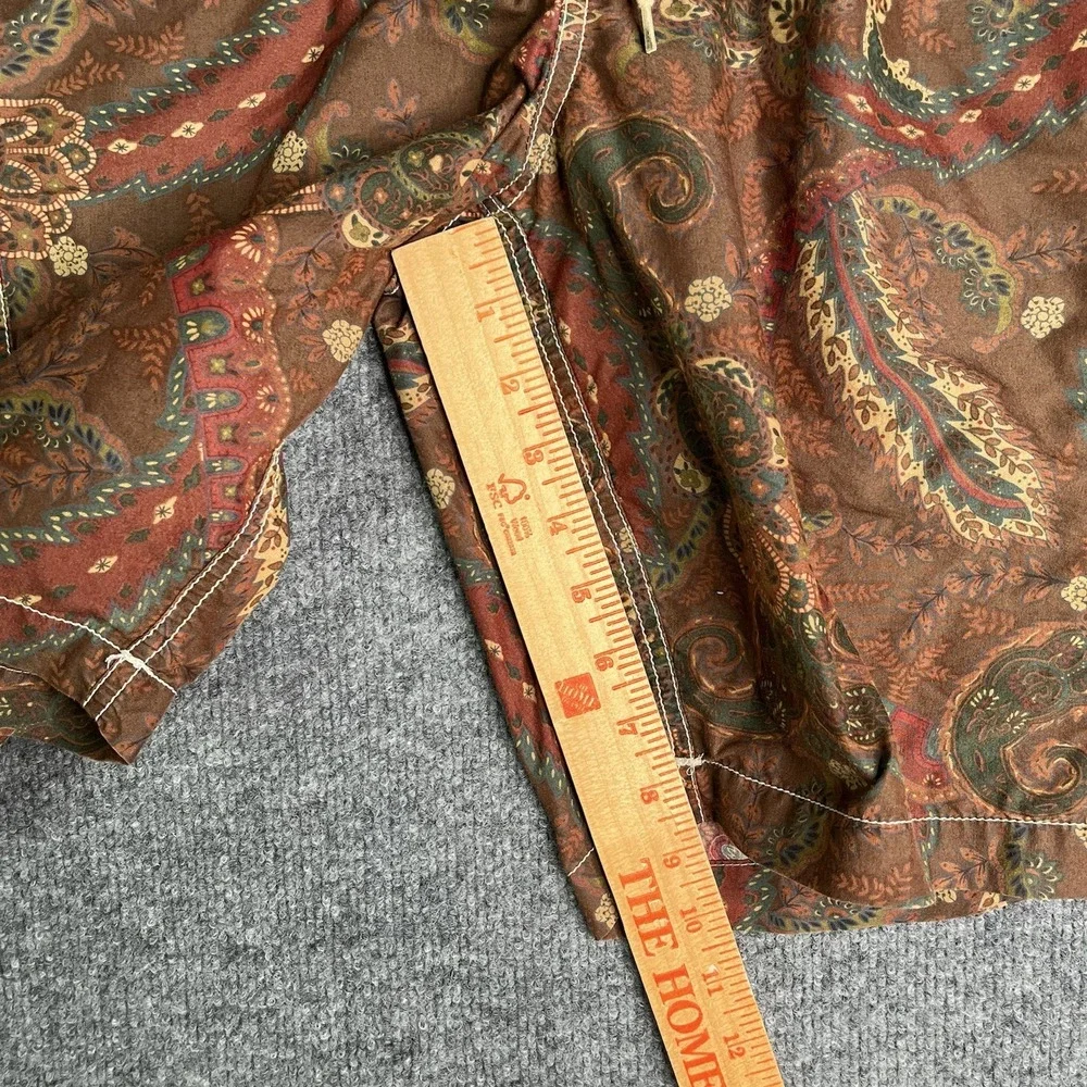 Polo Ralph Lauren Board Shorts Mens 40 Paisley Drawstrings Classic Pony‎ Logo